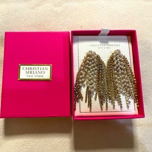 NIB Christian‎ Siriano Earrings